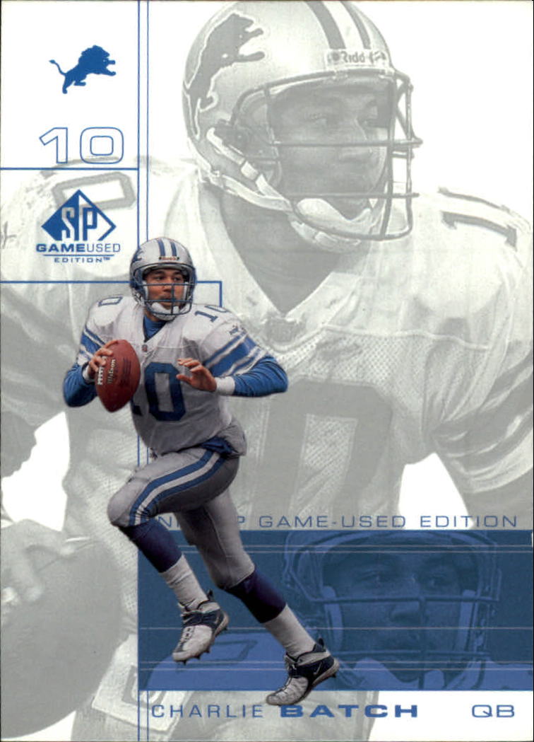 2001 SP Game Used Edition #32 Charlie Batch