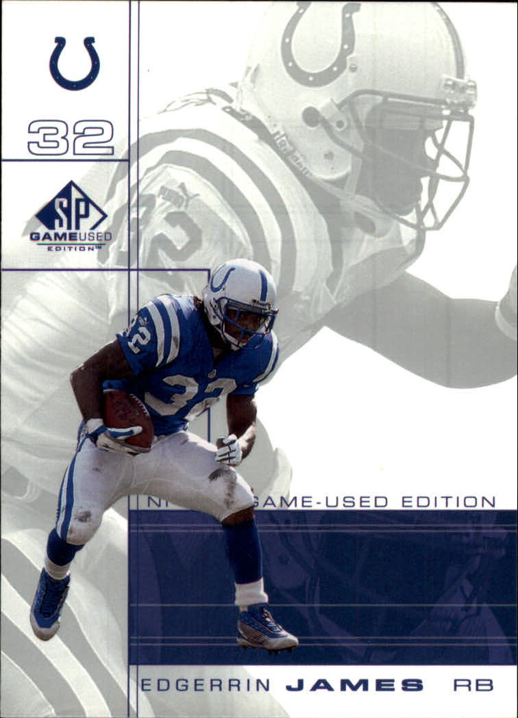2001 SP Game Used Edition #39 Edgerrin James