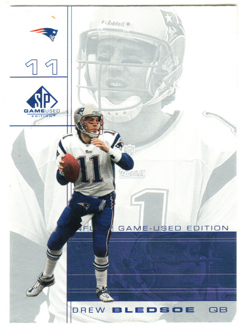 2001 SP Game Used Edition #52 Drew Bledsoe