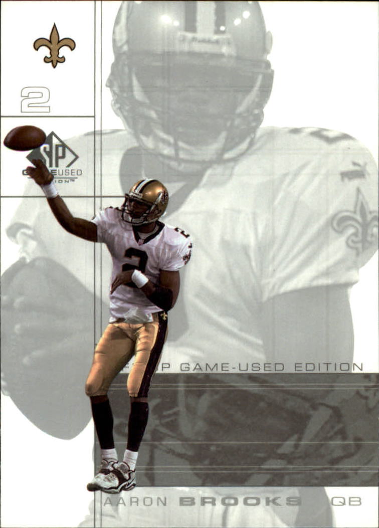 2001 SP Game Used Edition #57 Aaron Brooks