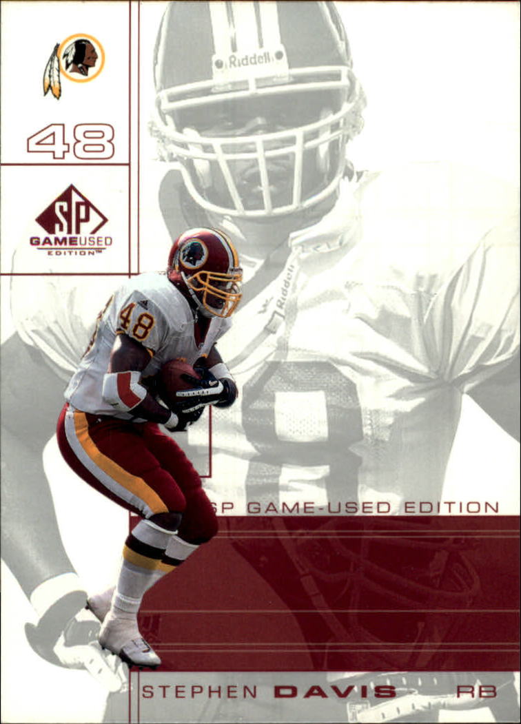 2001 SP Game Used Edition #90 Stephen Davis