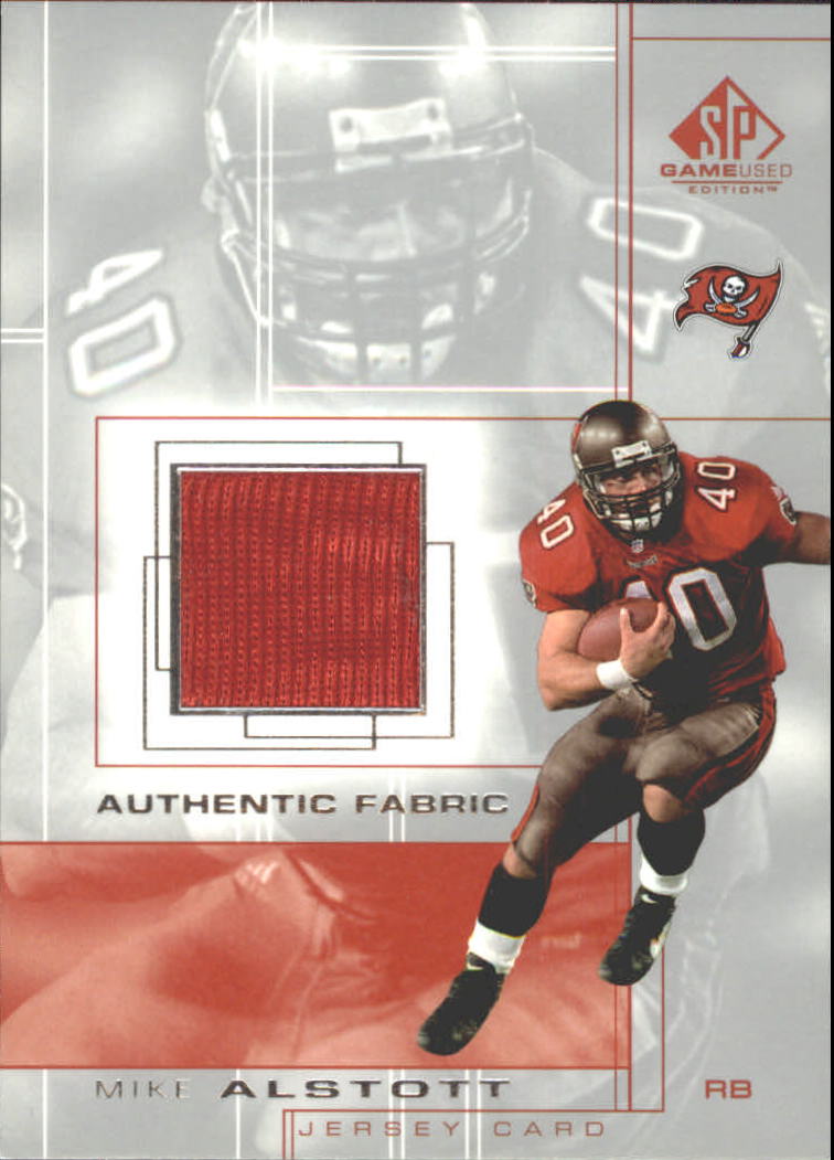 2001 SP Game Used Edition Authentic Fabric #AL Mike Alstott