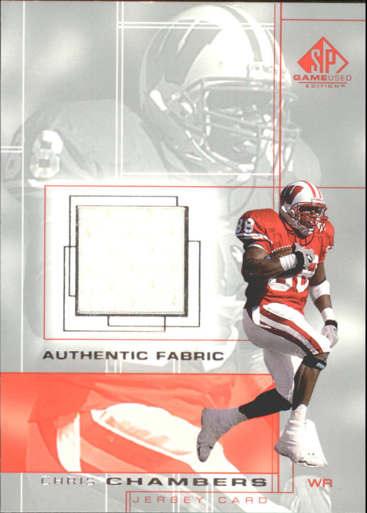 2001 SP Game Used Edition Authentic Fabric #CC Chris Chambers