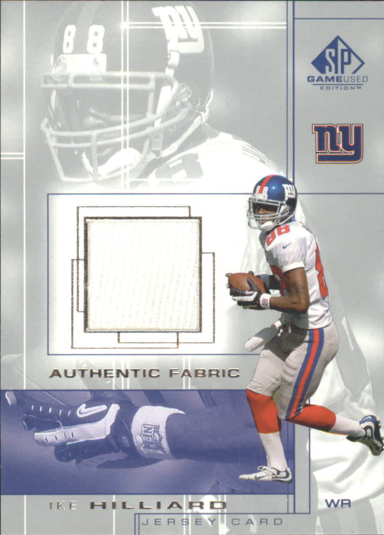 2001 SP Game Used Edition Authentic Fabric #IH Ike Hilliard