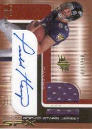 2001 SPx #108G Todd Heap JSY AU/900 RC