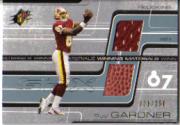 2001 SPx Winning Materials #WMGA2 Rod Gardner/250