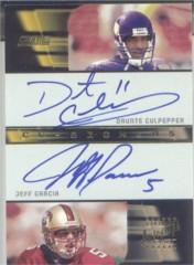 2001 Stadium Club Co-Signers #COCG Daunte Culpepper/Jeff Garcia