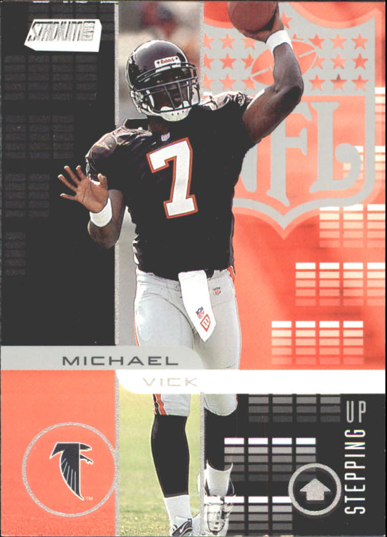 2001 Stadium Club Stepping Up #SU3 Michael Vick