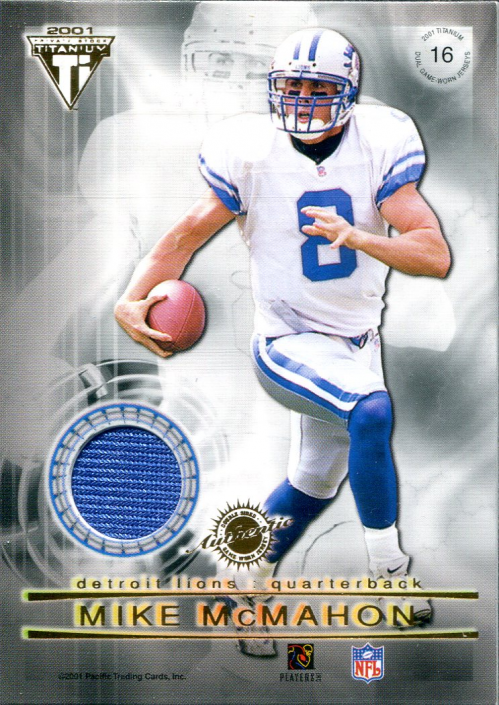 2001 Titanium Double Sided Jerseys #16 Scotty Anderson/Mike McMahon