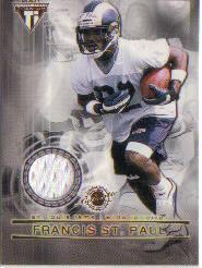 2001 Titanium Double Sided Jerseys #28 Francis St. Paul/Milton Wynn