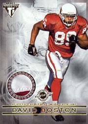 2001 Titanium Double Sided Jerseys #37 David Boston/Jimmy Smith