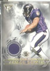 2001 Titanium Double Sided Jerseys #47 Jamal Lewis/Mike Anderson
