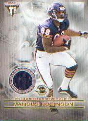 2001 Titanium Double Sided Jerseys #59 Marcus Robinson/Johnnie Morton