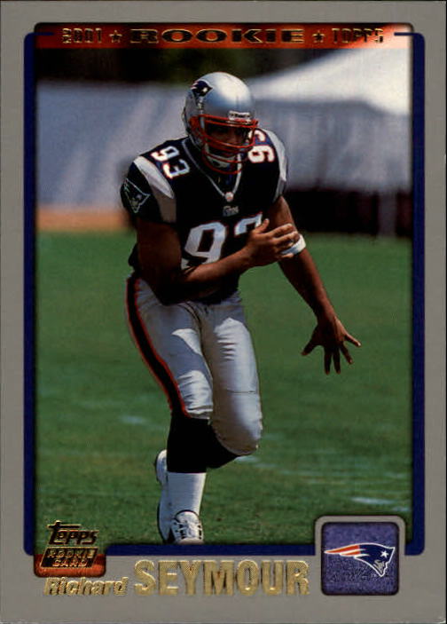 2001 Topps #360 Richard Seymour RC