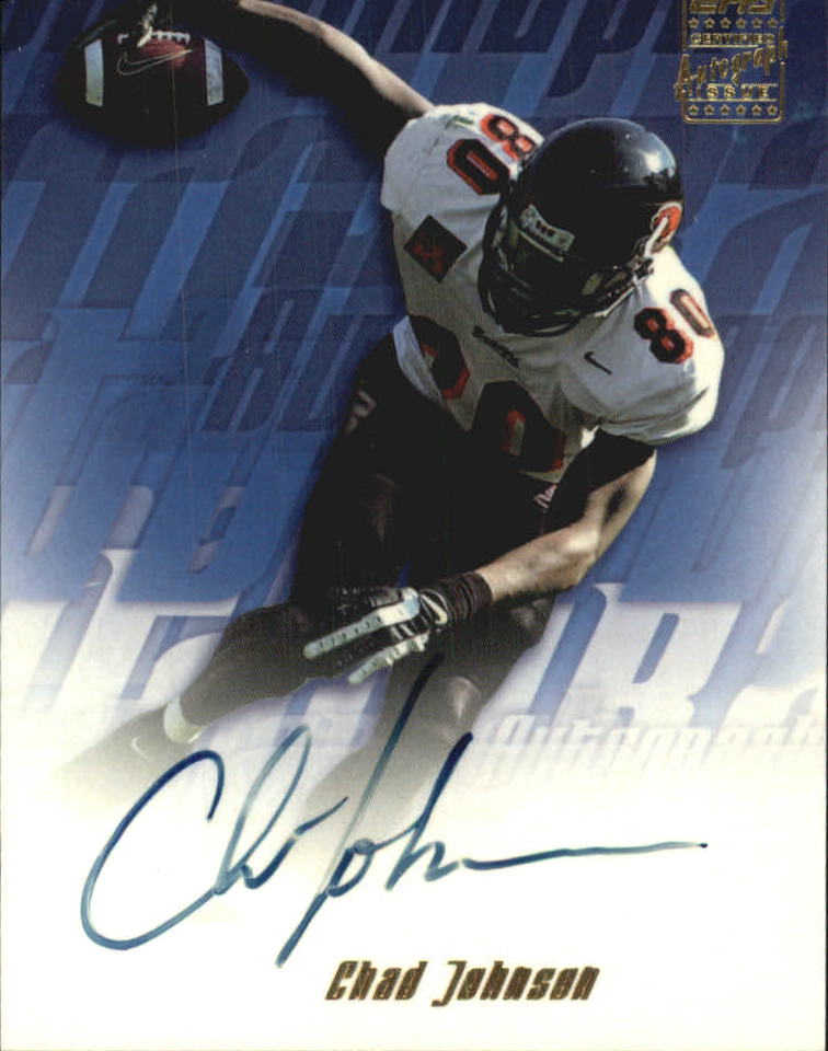 2001 Topps Autographs #TACJ Chad Johnson 6