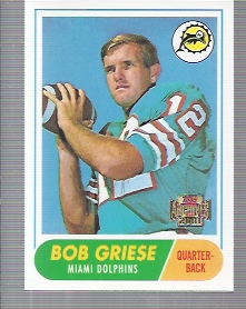 2001 Topps Archives #11 Bob Griese 68