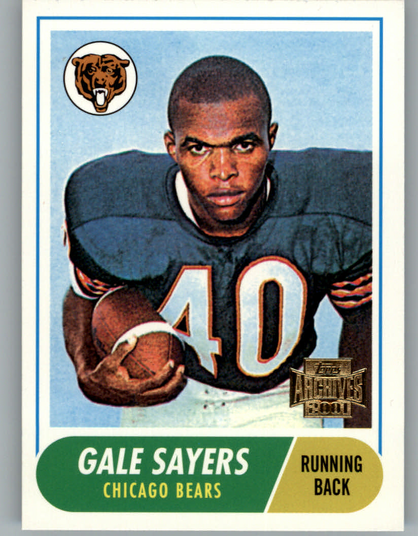 2001 Topps Archives #34 Gale Sayers 68