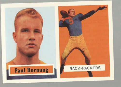 2001 Topps Archives #63 Paul Hornung 57