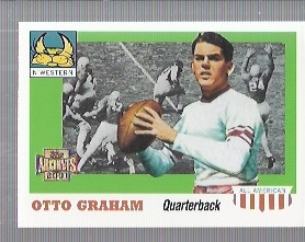 2001 Topps Archives #90 Otto Graham 55