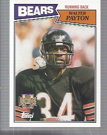 2001 Topps Archives #170 Walter Payton 87