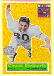 2001 Topps Archives Reserve #16 Chuck Bednarik 56