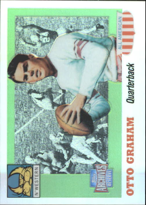 2001 Topps Archives Reserve #90 Otto Graham 55