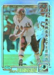 2001 Topps Chrome Refractors #126 Brad Johnson