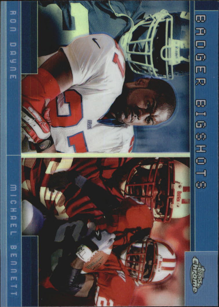 2001 Topps Chrome Combos #TC14 Ron Dayne/Michael Bennett