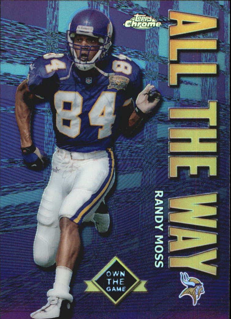 2001 Topps Chrome Own the Game #AW5 Randy Moss