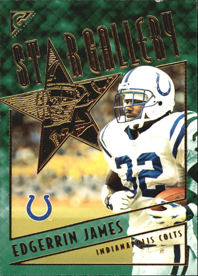 2001 Topps Gallery Star Gallery #SG4 Edgerrin James