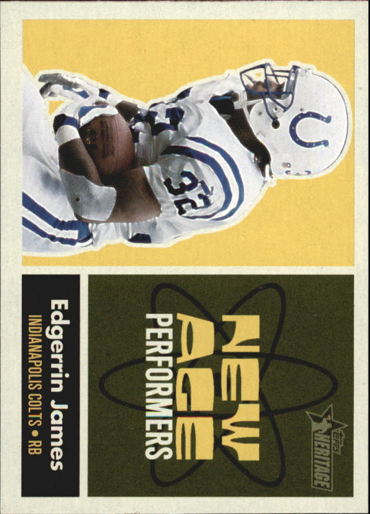 2001 Topps Heritage New Age Performers #NA9 Edgerrin James