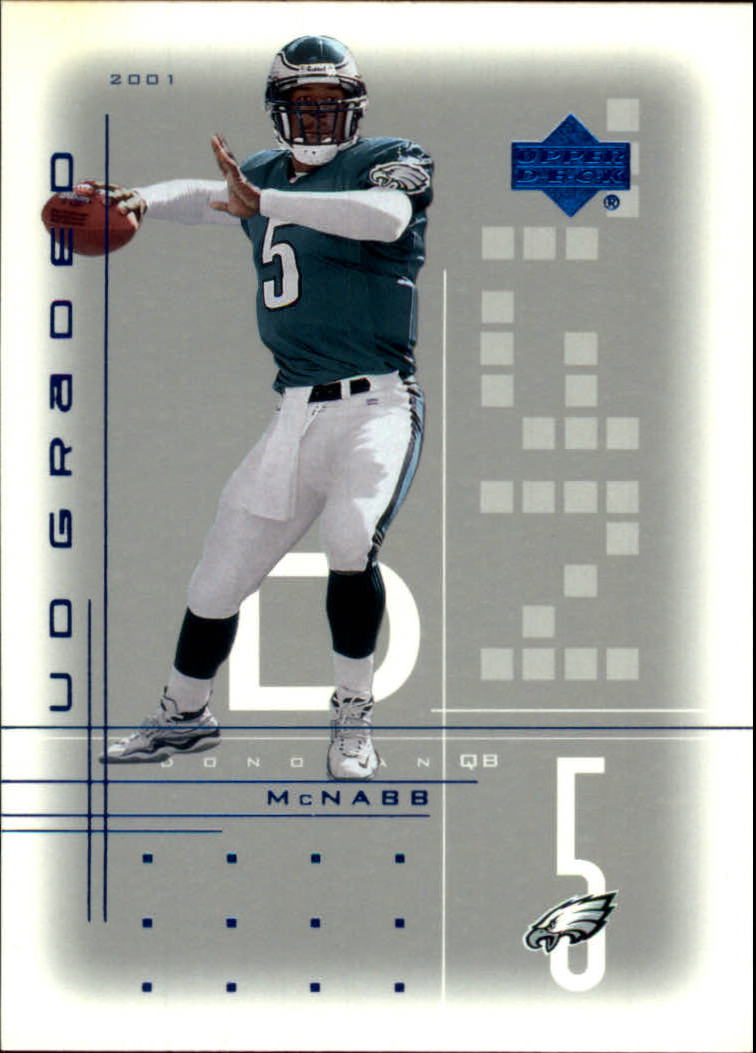 2001 UD Graded #33 Donovan McNabb