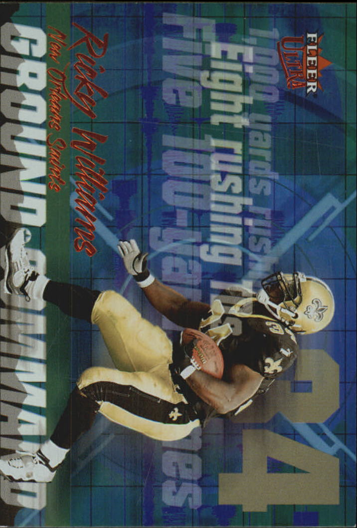 2001 Ultra Ground Command #8 Ricky Williams