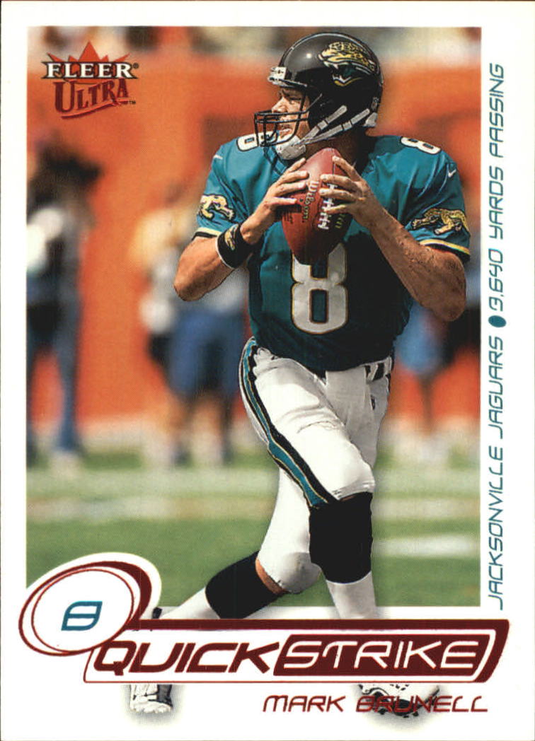 2001 Ultra Quick Strike #2 Mark Brunell