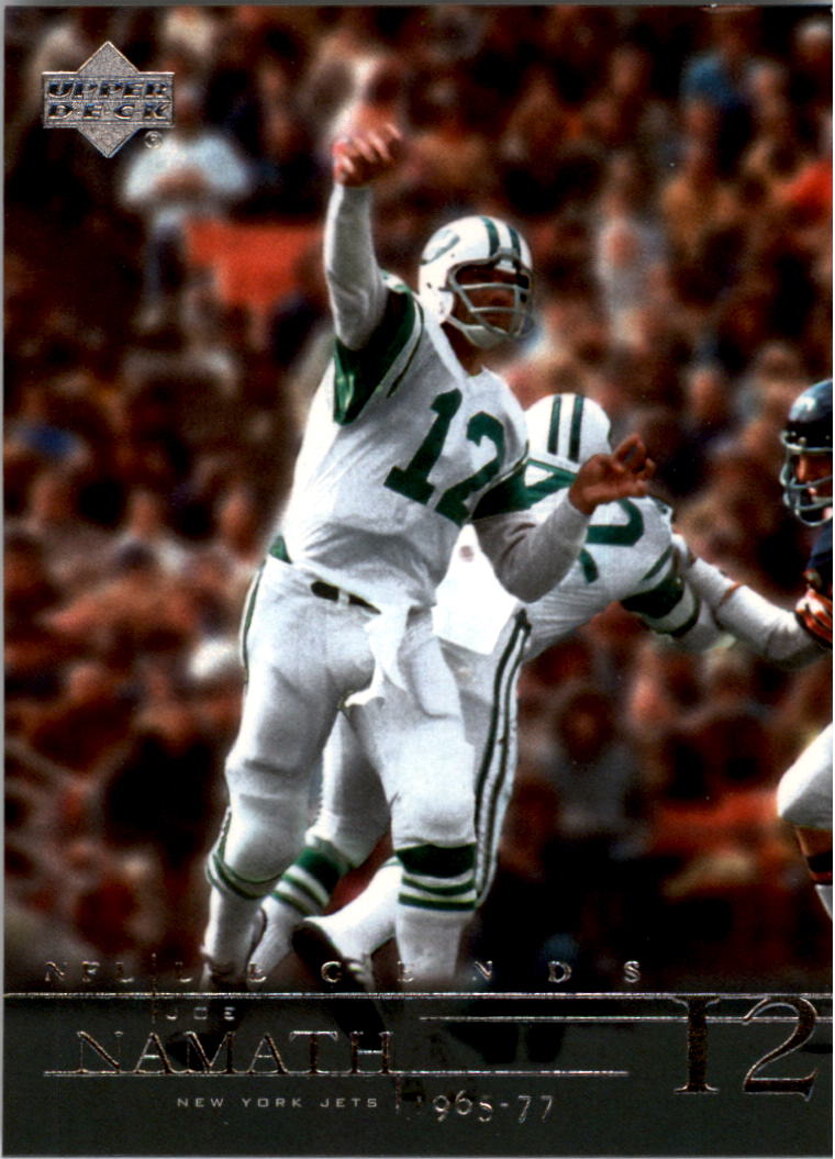 2001 Upper Deck Legends #58 Joe Namath