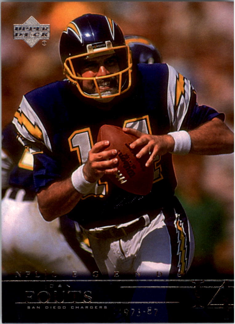 2001 Upper Deck Legends #74 Dan Fouts front image