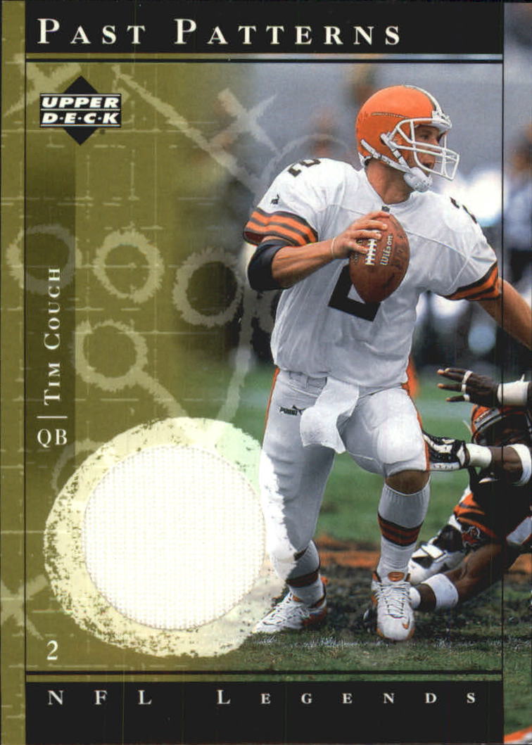 2001 Upper Deck Legends Past Patterns Jerseys #PPTC Tim Couch