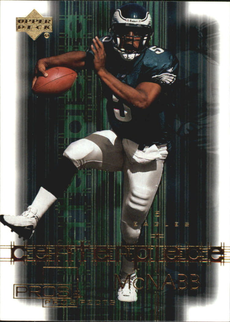 2001 Upper Deck Pros and Prospects Centerpiece #C2 Donovan McNabb