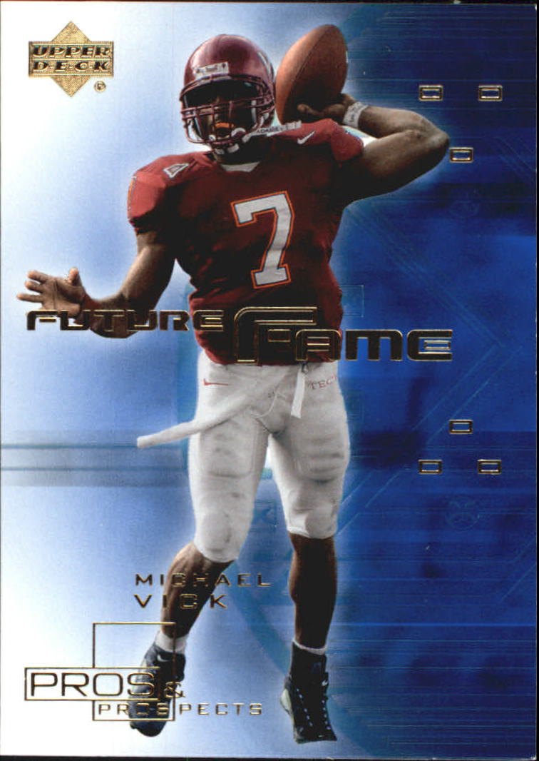 2001 Upper Deck Pros and Prospects Future Fame #F1 Michael Vick