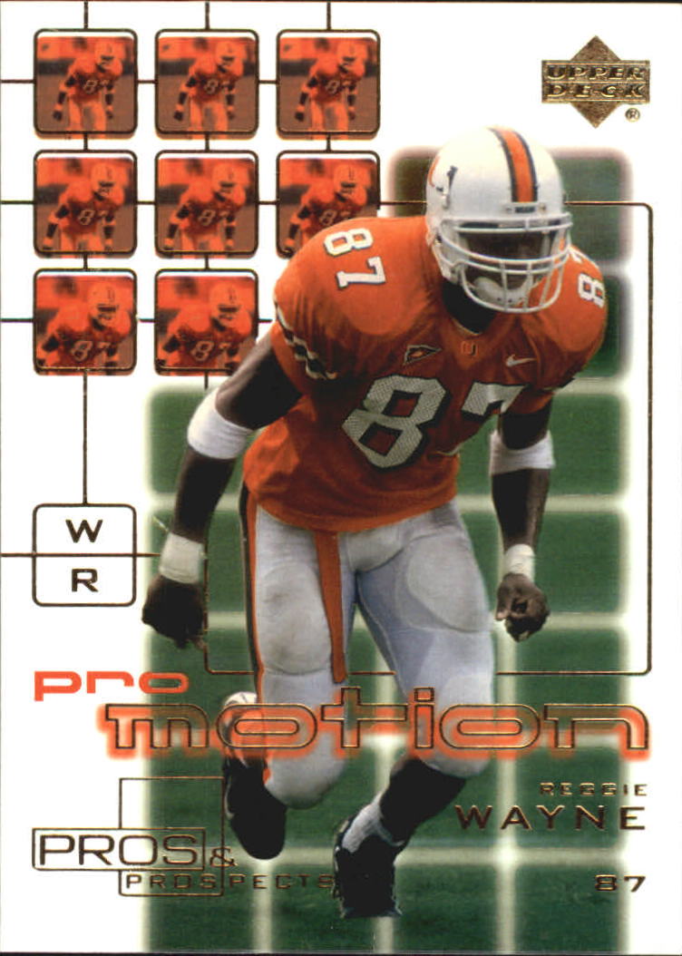 2001 Upper Deck Pros and Prospects ProMotion #PM3 Reggie Wayne