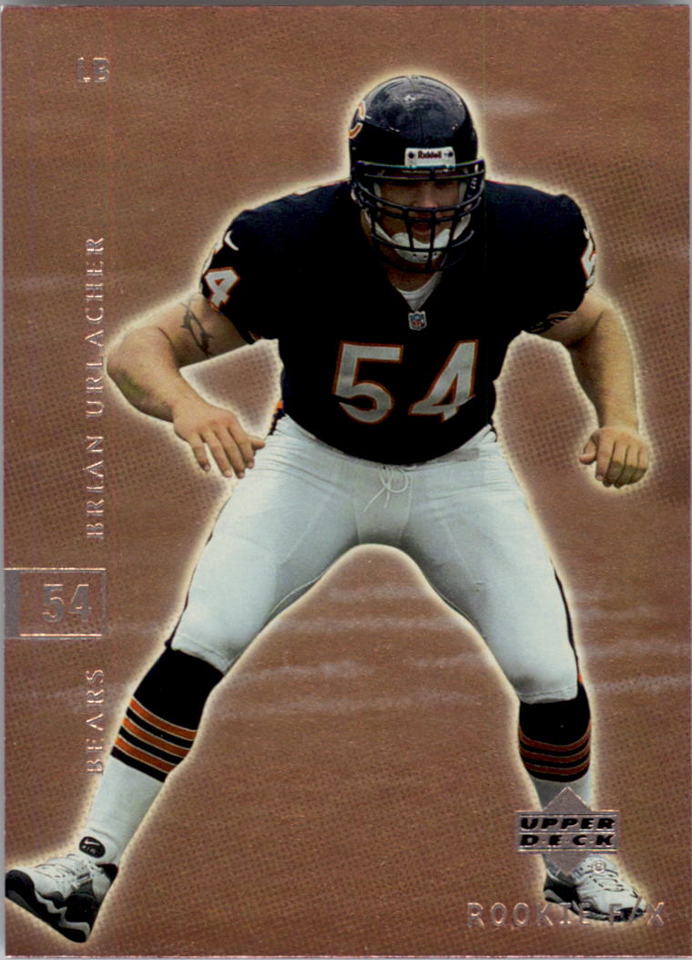 2001 Upper Deck Rookie F/X #16 Brian Urlacher