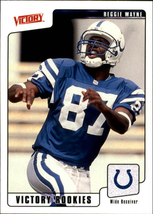 2001 Upper Deck Victory #396 Reggie Wayne RC