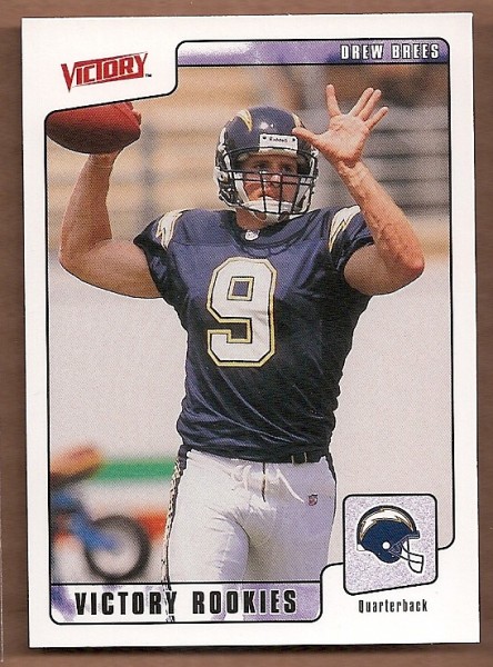 2001 Upper Deck Victory #415 Drew Brees RC
