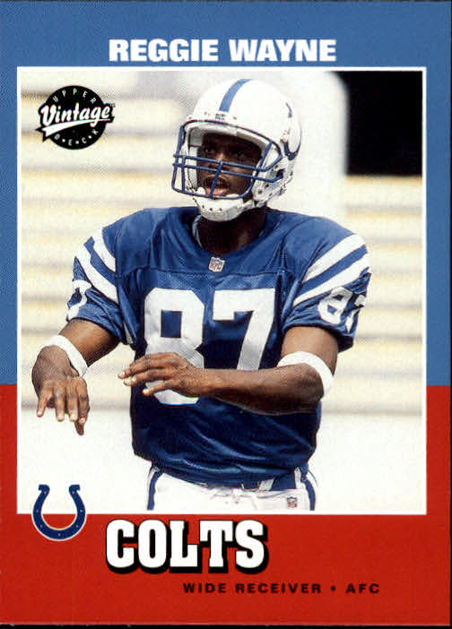 2001 Upper Deck Vintage #230 Reggie Wayne RC