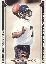 2001 Vanguard Prime Prospects Bronze #1 Michael Vick