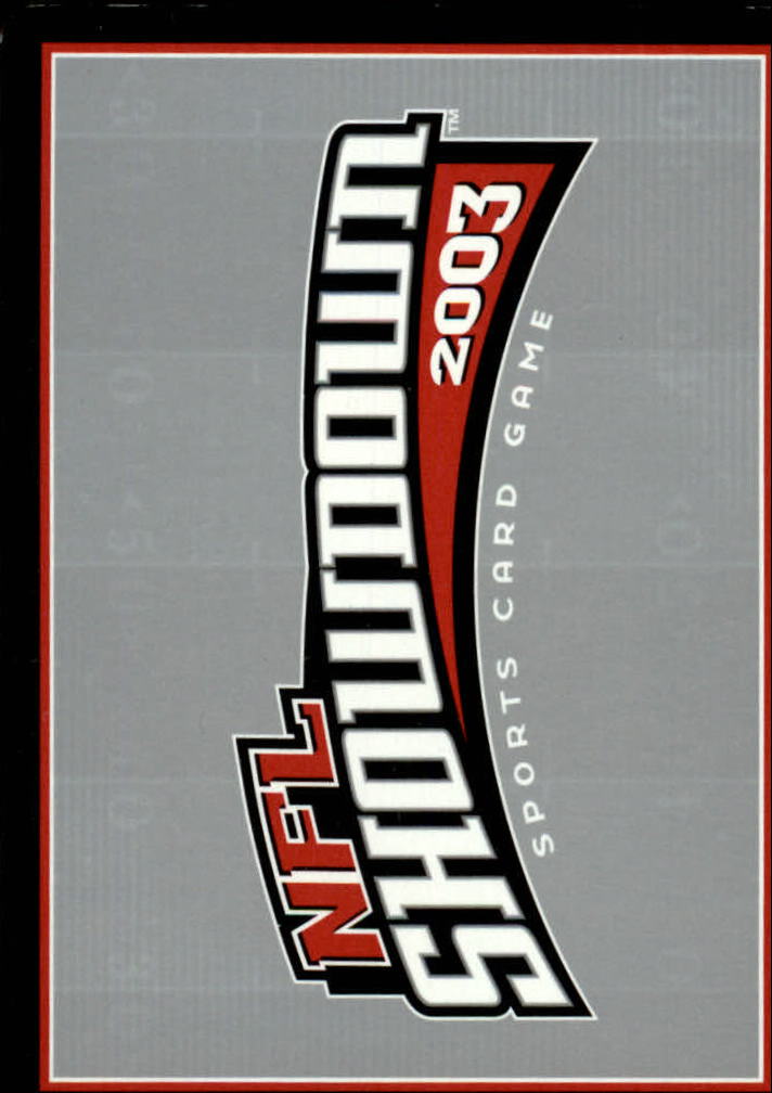 2002 NFL Showdown #1 David Boston FOIL