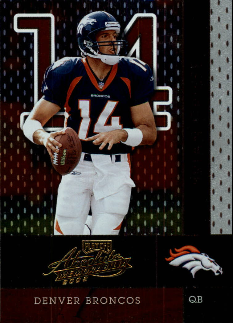 2002 Absolute Memorabilia #13 Brian Griese