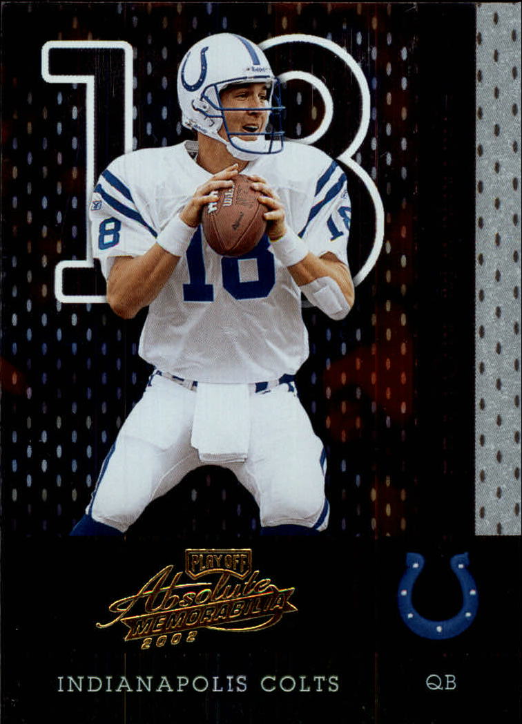 2002 Absolute Memorabilia #104 Peyton Manning