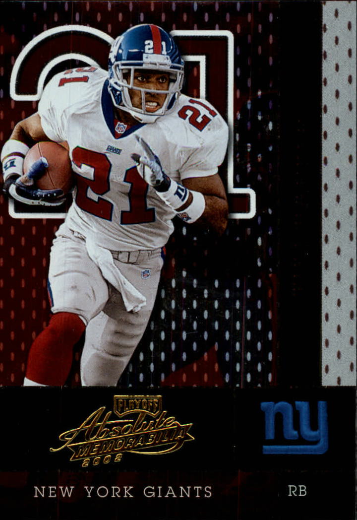 2002 Absolute Memorabilia #129 Tiki Barber
