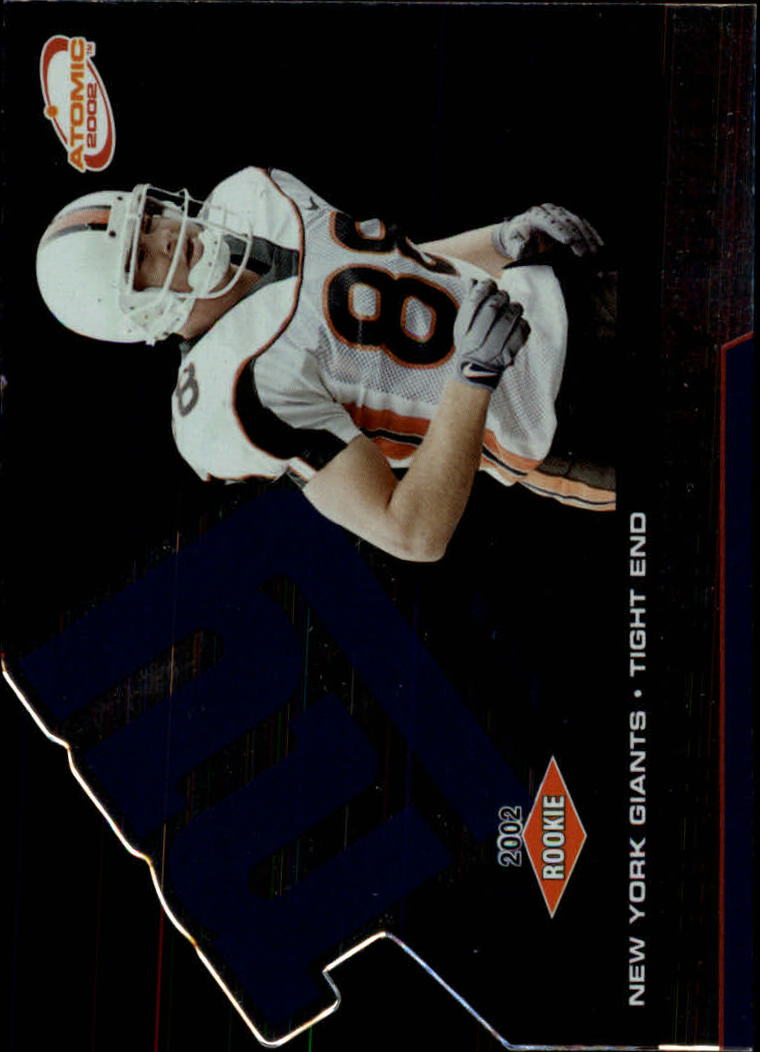 2002 Atomic #140 Jeremy Shockey RC